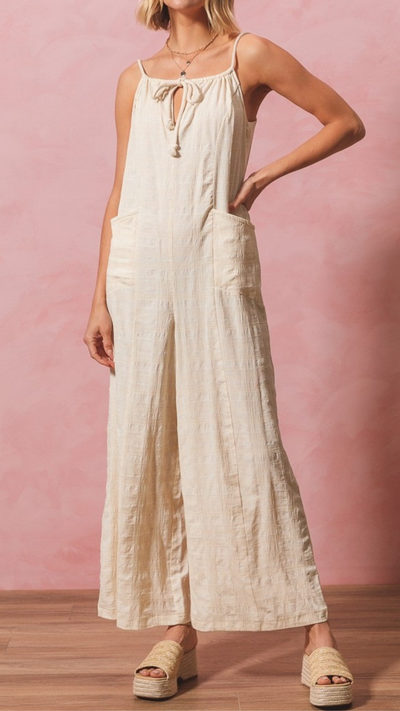 Woven Summer Jumpsuit