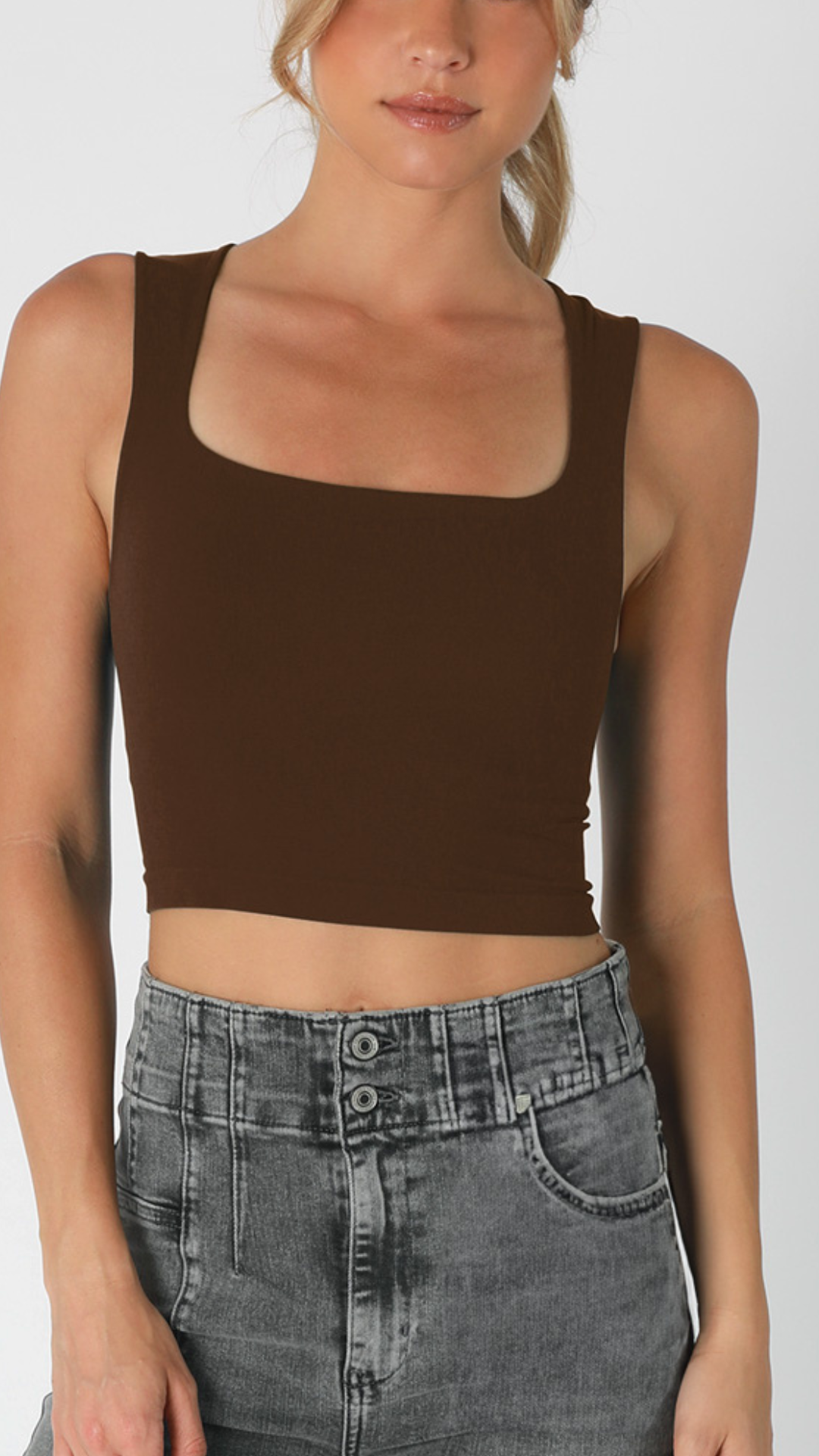 Amy Square Neck Top