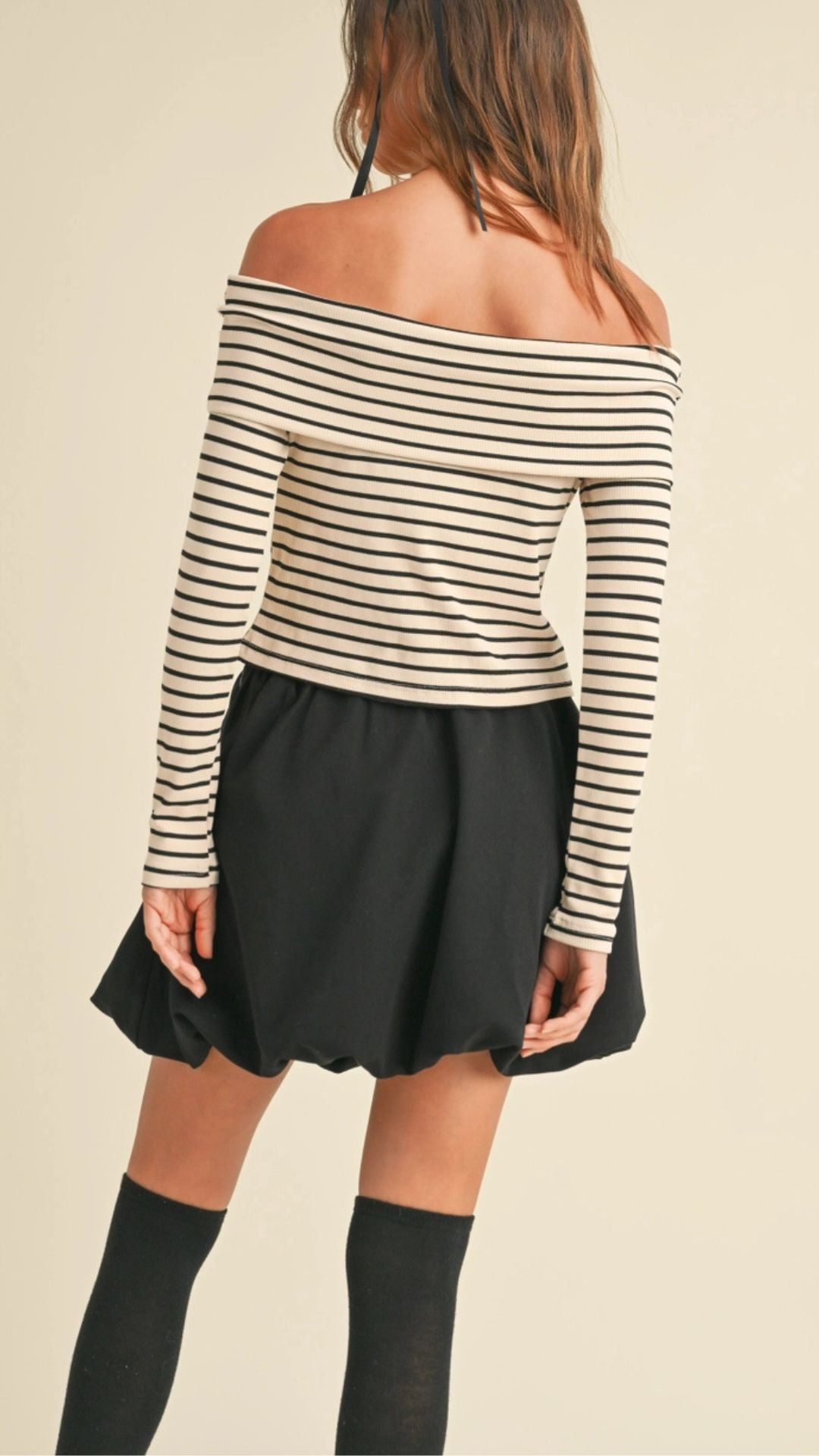 Sage Stripe Top